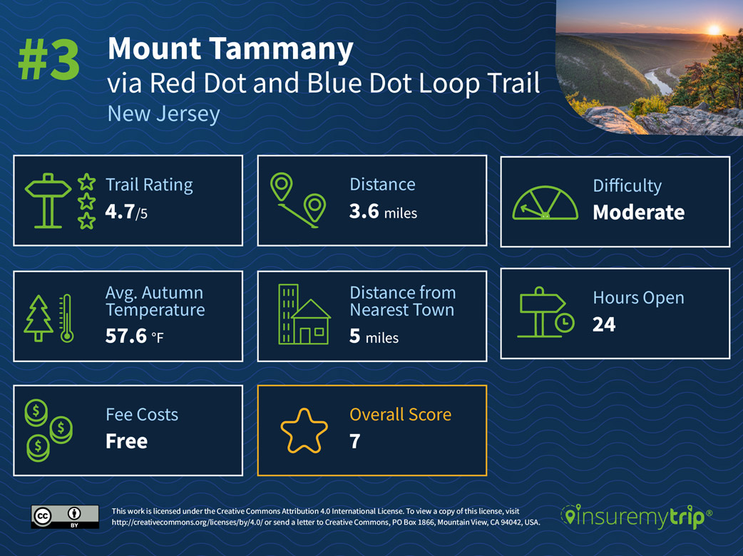 Mount Tammany Trail New Jersey - Best Beginner Hikes